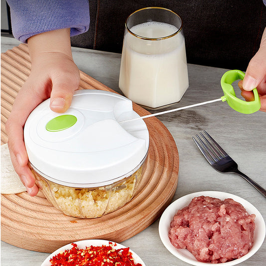 Cortador manual de verduras tipo cuerda